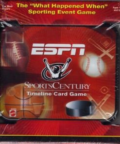 Juego de Cartas ESPN Sports Century Timeline en lata por