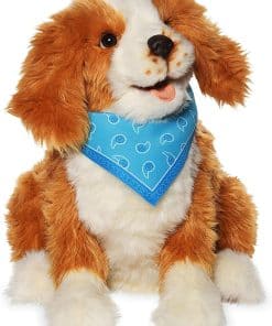 JOY FOR ALL - Cachorro Pecoso - Pelaje Táctil Suave Marrón