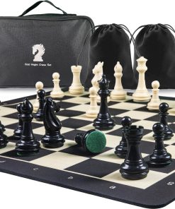 Juego de Ajedrez de Torneo para Adultos y Niños, Tablero de