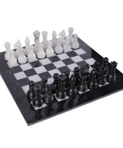 Juego de Ajedrez de Mármol de 15 Pulgadas - Tablero de