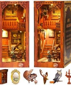 Kit de Rincón de Libros DIY TMIYO para Adultos, Casa de