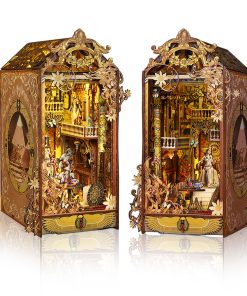 Kit de Libro de Nook DIY con Luces LED - Rompecabezas de