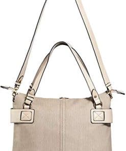 Bolso cambiador de cuero vegano SoHo Lansing 4 piezas