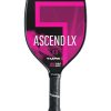 Paleta de pickleball TMPR Sports Ascend LX, color rosa,