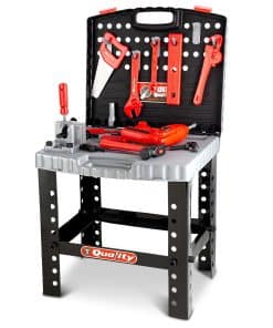 Juego de banco de herramientas para niños ToyVelt, banco de