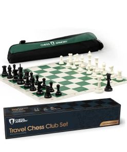 Juego de ajedrez Chess Armory grande de 20" - Juego de
