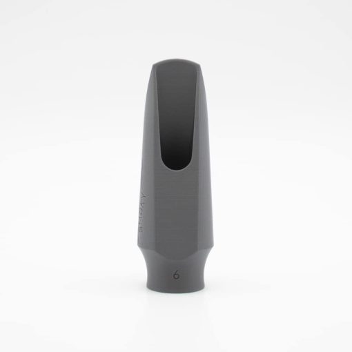 Boquilla de Saxofon Alto Syos, Modelo Smoky, Abertura de 6, Gris Antracita - Imagen 9