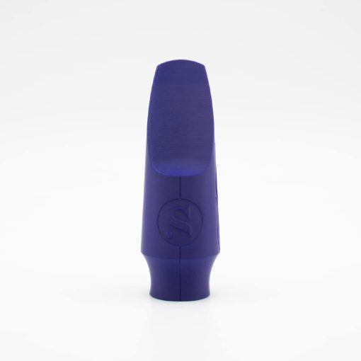 Boquilla de saxofon alto Syos, Modelo Smoky, Abertura de 5, Azul Fantasma - Imagen 7