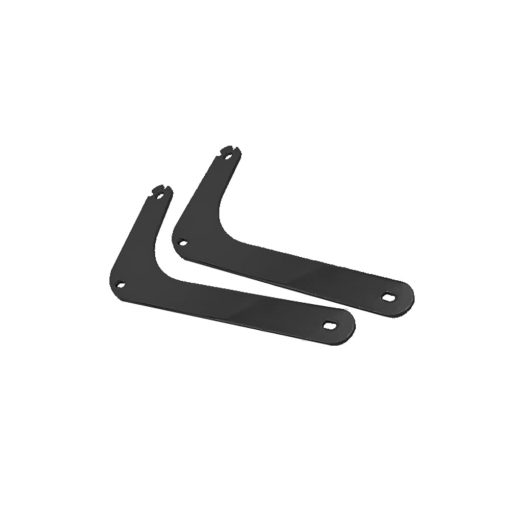 Montante de respaldo de asiento ajustable para conductor/pasajero M Maintenanse: monturas fijas (Indian Scout 14-21 - Negro)