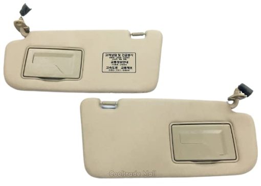 Juego de 2 Viseras para Conductor y Pasajero para KIA Optima Lotze 2005-2008