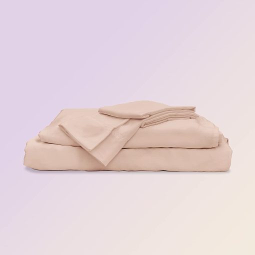 Juego de sabanas de lyocell 100% eucalipto Sheets & Giggles - Todo el ano, fabricadas de manera responsable, naturalmente frescas, super suaves, que absorben la humedad, equilibran la temperatura, veganas