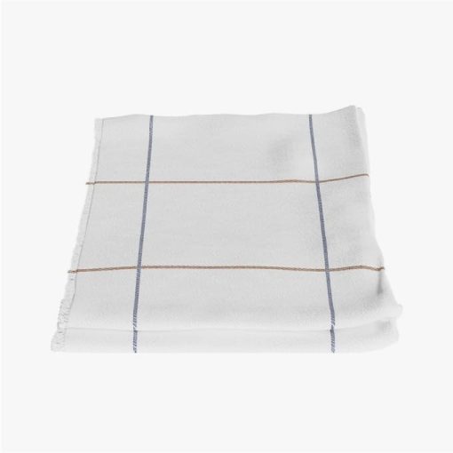 Manta de Exterior Outer Bug Shield con Tecnologia Repelente de Insectos- Manta de Exterior Repelente de Insectos Ligera, para Camping, Picnic y Playa, Swan White Windowpane Plaid, 50"W x 60" - Imagen 4