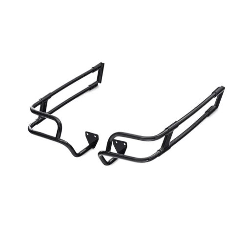 Rieles de Proteccion para Alforjas M Maintenanse para Harley Touring Electra Street Road Glide Flht Flhrxs Flhx Flhxs Flhxst Fltrx '14-Later (Negro)