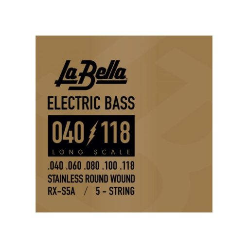La Bella RX-S5A Cuerda de Bajo de Niquel Redonda de Escala Larga - Imagen 2