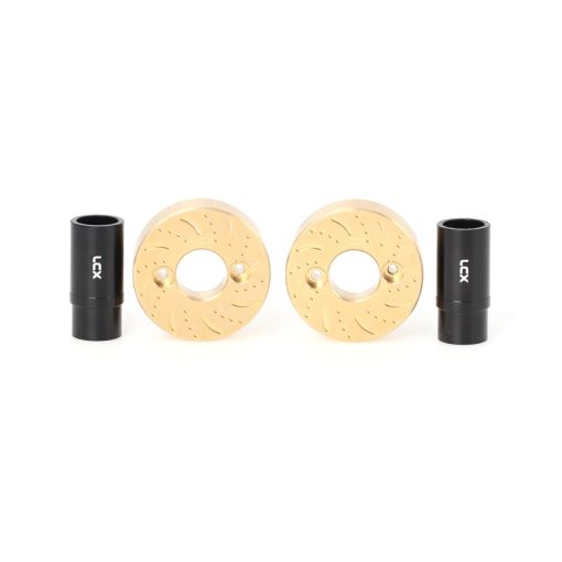 LCX Racing 1/10 RC Crawler Car Heavy Weight Aluminum Rear Lock Out con Contrapeso de Laton de 102g para RC Car Axial RBX10 RYFT AXI03009 AXI03005, Accesorios de Actualizacion de Piezas - Imagen 4