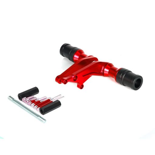 Protector de caida de deslizadores de marco CNC compatible con GROM 125 MSX125 MSX125SF 2022-2024 (Rojo) - Imagen 6