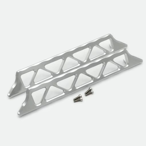 Barra lateral de aluminio para Traxxas X-Maxx XMAXX XRT 7723 plateada - 1 par