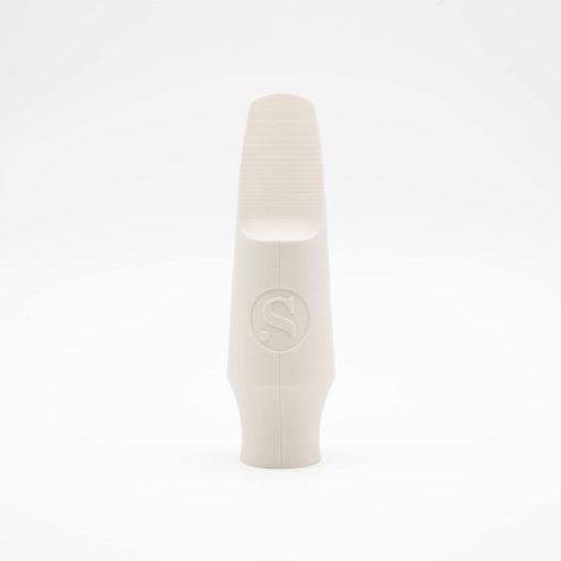 Boquilla de Saxofon Tenor Syos, Modelo Steady, Abertura de 7, Blanco artico - Imagen 9