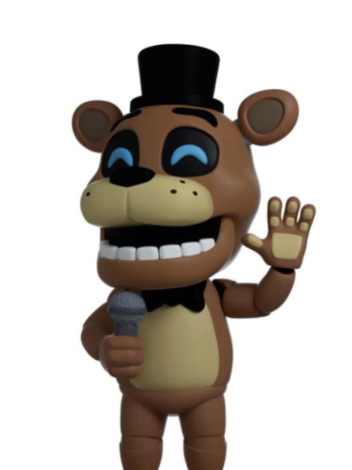 Figura de vinilo YouTooz Freddy Fazbear #2 de 4.7 pulgadas, Figura coleccionable exclusiva de Gamestop de FNAF de la coleccion Five Nights at Freddy's - Imagen 2