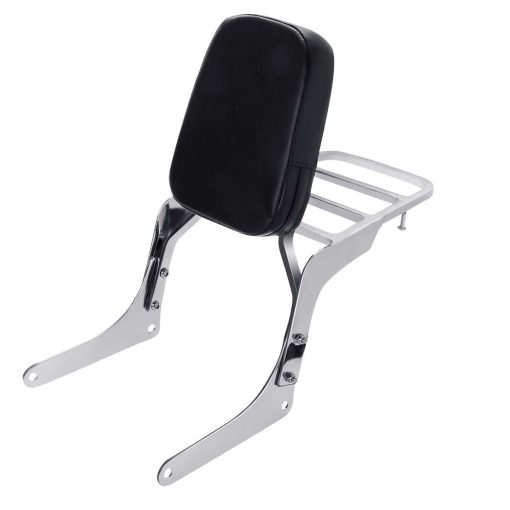 Promise Faster Compatible Motocicleta Respaldo + Perno de Equipaje Compatible para Honda CA250 Rebel 250 CMX250 Resistente (Cromo) - Imagen 6