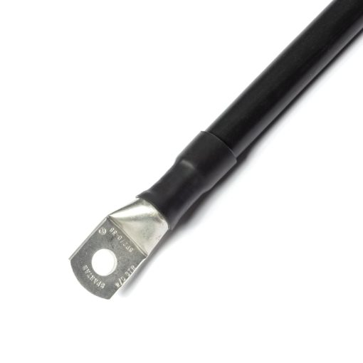 Cable de bateria Spartan Power 15 pies 2/0 AWG negro con terminales de anillo de 3/8 pulgadas - Imagen 3