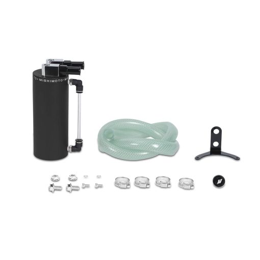 Catch Can de Aceite de Aluminio - Pequeño Wrinkle Black Mishimoto
