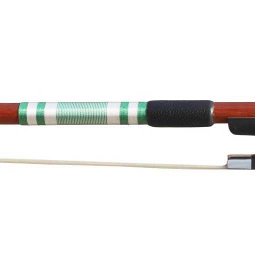Arco de violin 4/4 tamano completo de madera de IPE de Brasil modelo frances clasico arco redondo para violinistas maestros de violin profesionales de estudiantes - Imagen 6