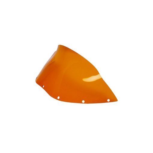 Parabrisas PMMA POWERAJAMES para Harley Davidson Dyna Street Bob Low Rider Sport Glide Road King con carenado FXRT (PMMA Naranja) - Imagen 4