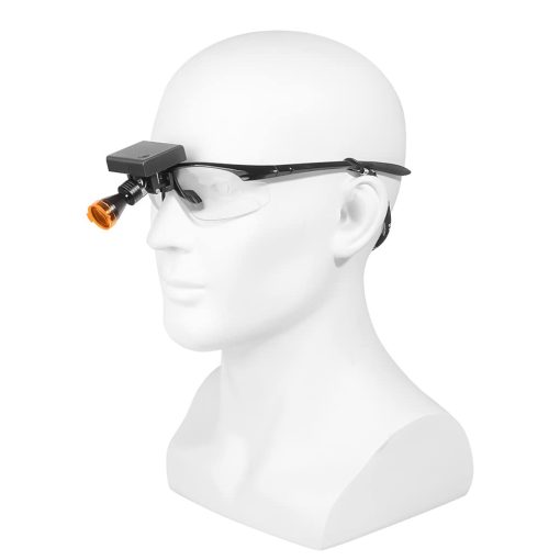 EustomA Linterna LED de 5W para Gafas con Filtro optico Integrado DY-011-F Ajustable en Brillo - Imagen 2