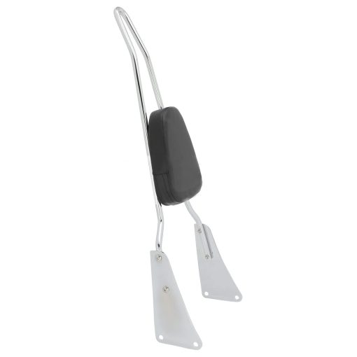 Nuevo Respaldo de Sissy Bar + Peldano de Equipaje de Cuero Compatible con Kawasaki Vulcan 1500 VN1500 - Imagen 3