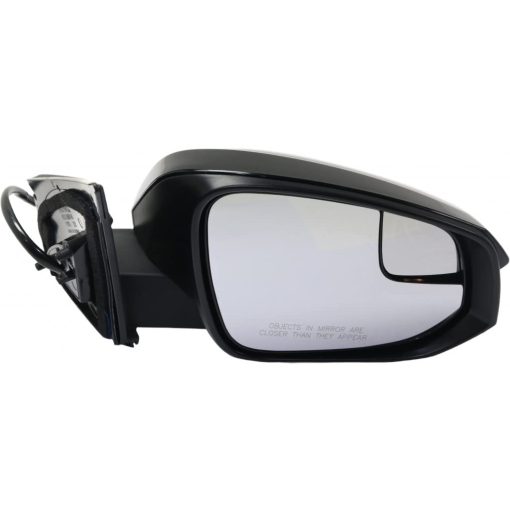 Espejo de Puerta Lado del Pasajero para Toyota RAV4 2016 2017 2018 | Electrico | con Calefaccion/Senal de Giro | Pintar Para Combinar | Reemplazo Para TO1321346 | 615343568706, 879100R210A0