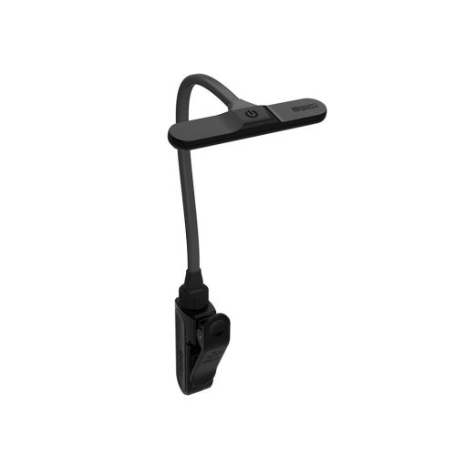 Mighty Bright The Original BrightFlex Lampara de Musica Recargable y Banco de Baterias, Luz de Orquesta de Doble Uso, Versatilidad para Actuaciones y Viajes, 90 Lumenes, Lente de Grado optico, Regulable en 3 Niveles