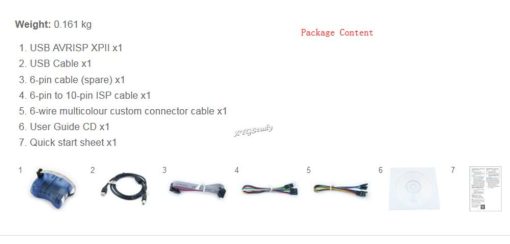 Programador In-System AVR ISP compatible con AT AVRISP mkII de ATMEL - Imagen 7
