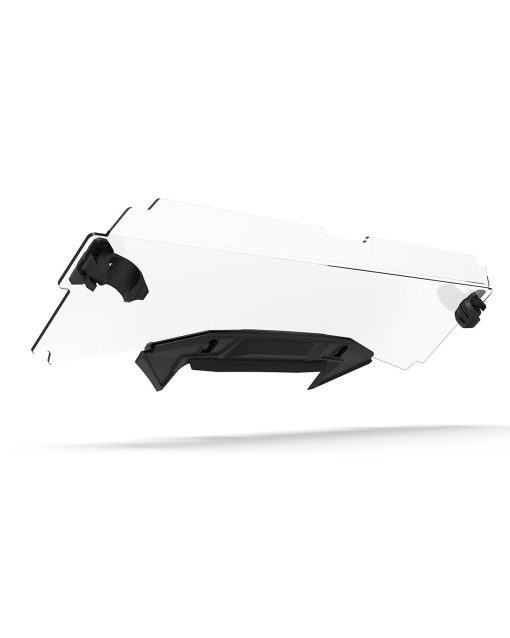 Parabrisas medio, A & UTV PRO Parabrisas delantero de poliuretano transparente con revestimiento duro compatible con Polaris RZR PRO XP 2020-2024, RZR Turbo R 2022-2024, Repalce OEM #2884966, 2 plazas - Imagen 5