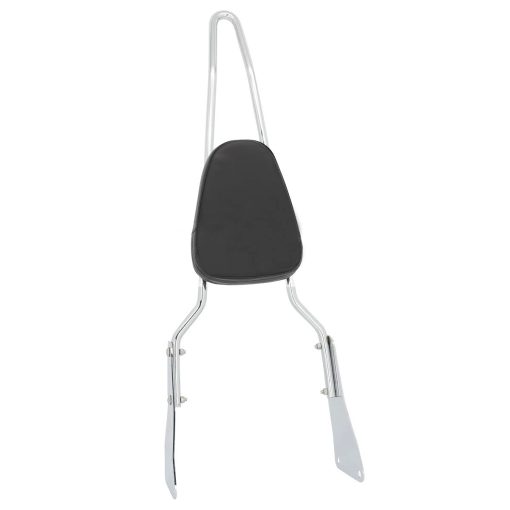 Nuevo Respaldo de Sissy Bar + Peldano de Equipaje de Cuero Compatible con Kawasaki Vulcan 1500 VN1500 - Imagen 4