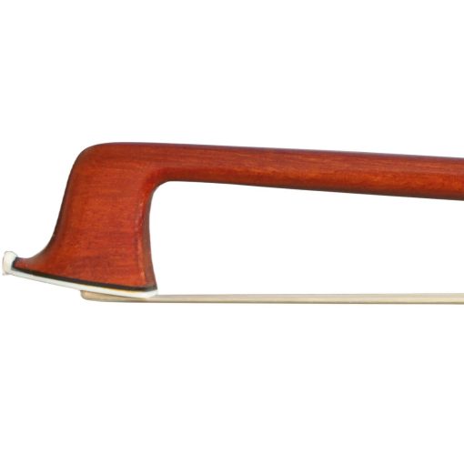 Arco de violin 4/4 tamano completo de madera de IPE de Brasil modelo frances clasico arco redondo para violinistas maestros de violin profesionales de estudiantes - Imagen 5