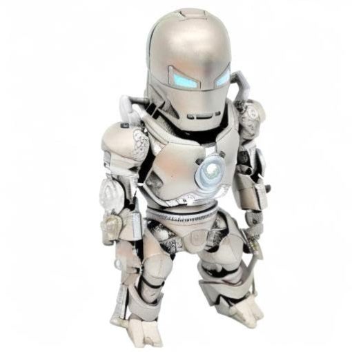 Figura de Accion Ironman Mark I Plateado con Reactor Arc LED - ?Ironman en su Forma Original! (Baterias Incluidas) - Imagen 7