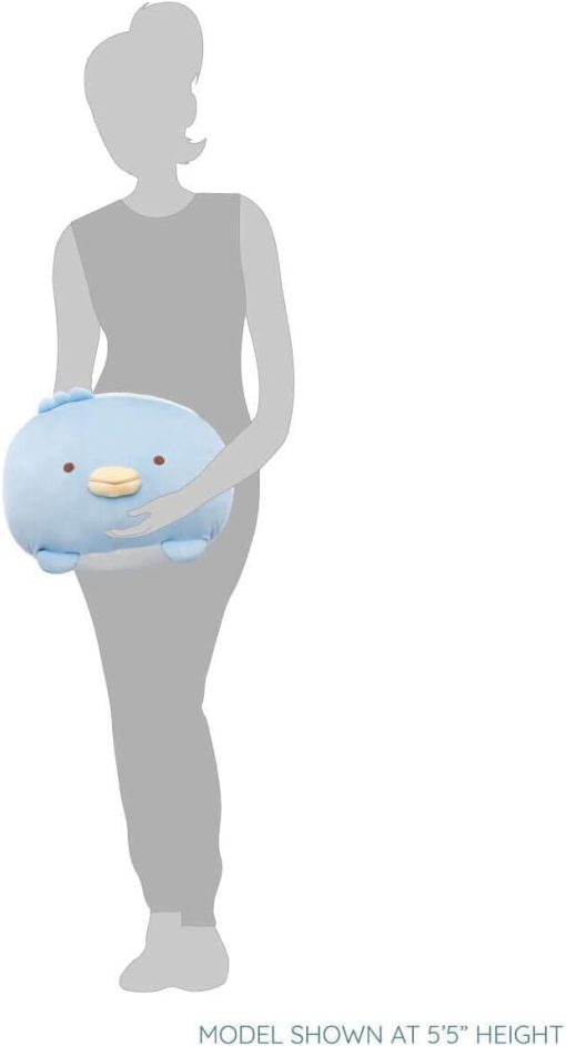 Peluche Cojin Mochi Pinguino Real SUMIKKOGURASHI San-X Original - Imagen 5