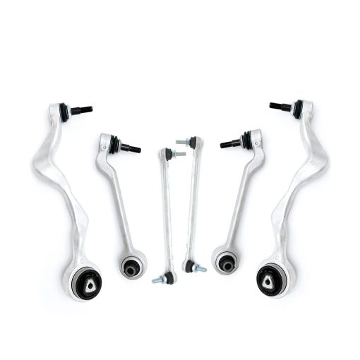 Kit de Suspension Delantera Chefull con Brazo de Control Superior y Junta de Bola con Enlace Estabilizador E90 Extremo de Barra de Acoplamiento Interior y Exterior Compatible con BMW 128i 135i 325i 328i 330i 335d 335i 335is 2006-2015 (Solo 2WD)