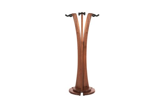 Soporte para guitarra acustica/electrica Ruach GS-1 Triple - Caoba - Imagen 4