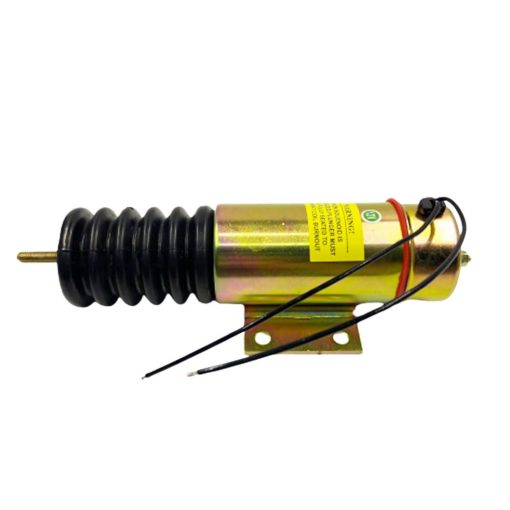 DELEYAPARS D513-A32V12 Valvula de cierre de combustible D513A32V12 2001-12E2U1 2 cables 12v Compatible con solenoide de acelerador Genie JLG 12V - Imagen 2