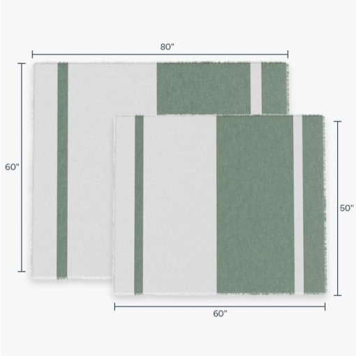 Manta de Exterior con Protector de Insectos Outer Bug Shield con Tecnologia Repelente de Insectos - Manta de Exterior Ligera Repelente de Insectos, Ideal para Camping, Picnics y Playa, Bloques de Color Verde Bosque, 60" W x 80" - Imagen 7