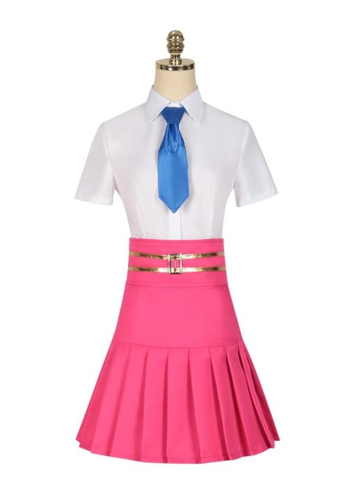 Disfraz de Cosplay de Halloween Anime de la Escuela Princess Delancey para Ninas (Rojo, Talla Extra Grande) - Imagen 4