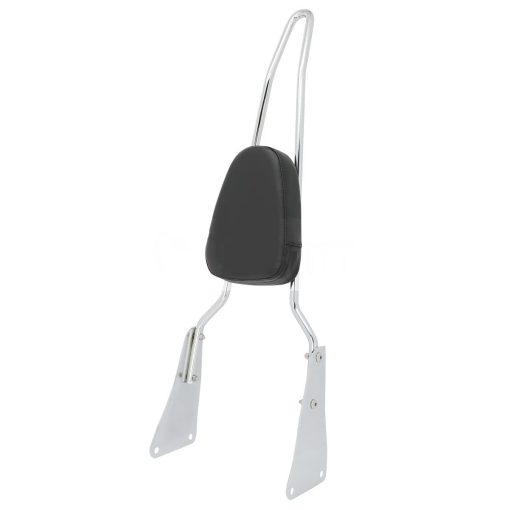 Nuevo Respaldo de Sissy Bar + Peldano de Equipaje de Cuero Compatible con Kawasaki Vulcan 1500 VN1500