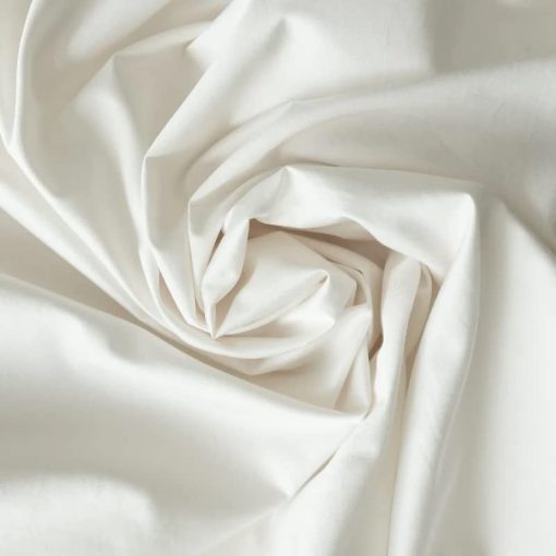 Juego de sabanas DreamFit DreamComfort 100% algodon de fibra larga con bandas elasticas en las esquinas con bolsillos extra profundos de hasta 20 pulgadas Ropa de cama de lujo estilo hotel fabricada en EE. UU. Juego de sabanas Full XL Blanco - Imagen 8