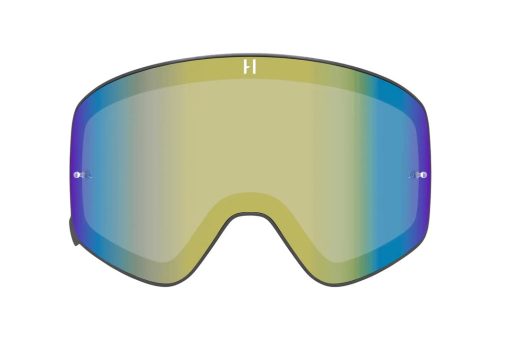Lentes de Repuesto Magneticos Interchangeables Havoc Racing Infinity para Gafas Havoc - Lentes de Gran Angular Antivaho, Anti-UV, Anti-Rayaduras para Esqui, Snowboard, ATVs y UTVs (Dorado)