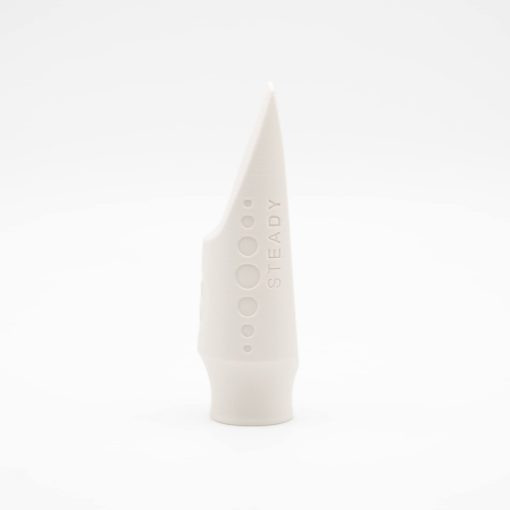 Boquilla de saxofon alto Syos, modelo Steady, Abertura de 6, Blanco artico - Imagen 7