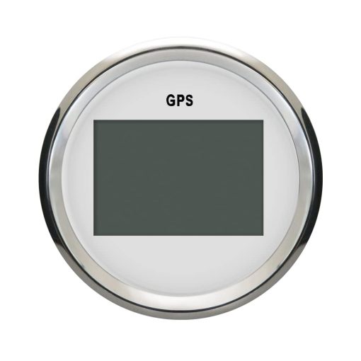 Velocimetro Digital GPS Impermeable 3 3/8" ELING Odometro Computador de Viaje Cromado Indicador de Velocidad para Coche Motocicleta Camion Bicicleta Barco 12V 24 Voltios - Imagen 5
