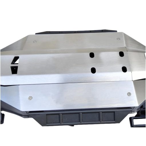 Proteccion de Chasis de Acero Inoxidable para Frontal, Central y Trasero Skid Plate 5pcs para Traxxas 1/6 XRT Monster Truck 8S #78086-4 - Version Hueca - Imagen 5