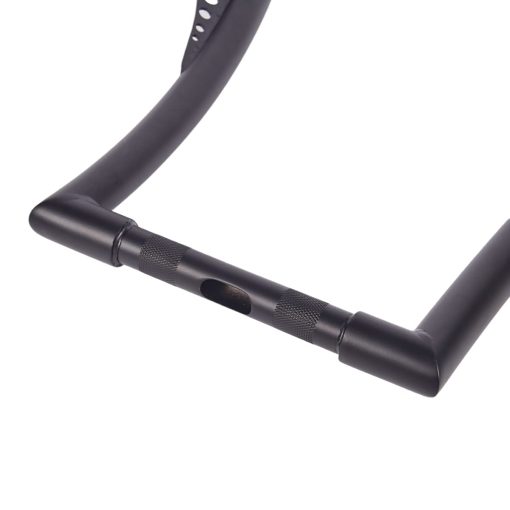 Manillar Batwing Ape Hanger de 1-1/4'' para Harley Sportster XL Softail FLST FXST (Negro Mate, 10 pulgadas) - Imagen 5
